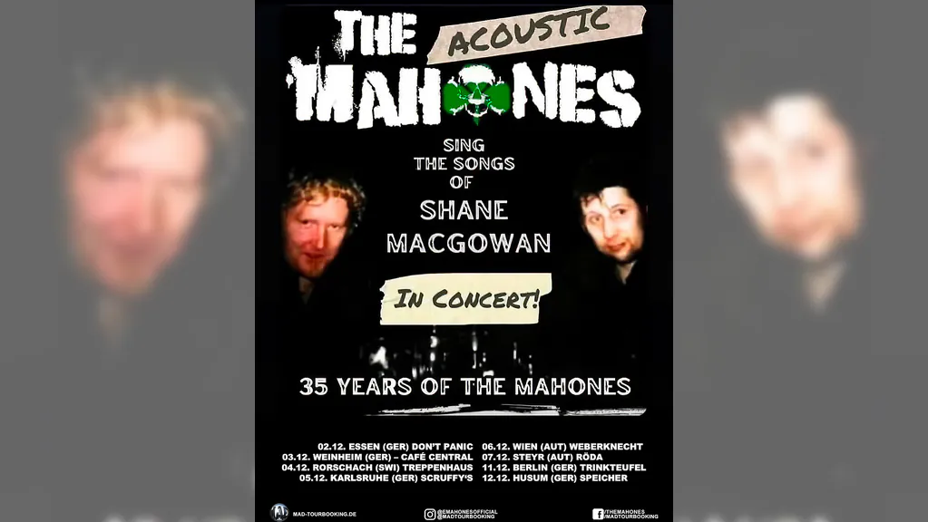 The Mahones Acoustic Tour