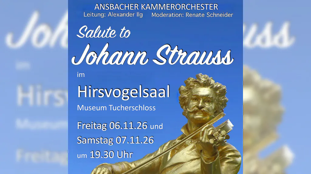 Salute to Johann Strauss - Ansbacher Kammerorchester - Alexander Ilg