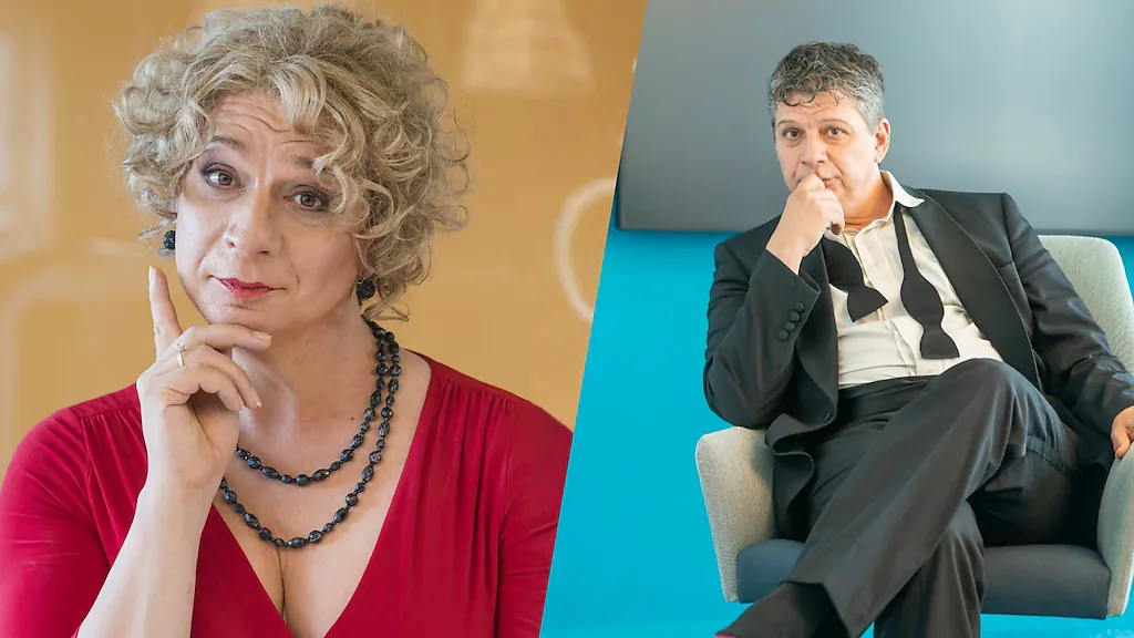 Gaston Florin & Jacqueline D´Arc o Mann trifft Frau - oder: „Wer darf ich sein?“