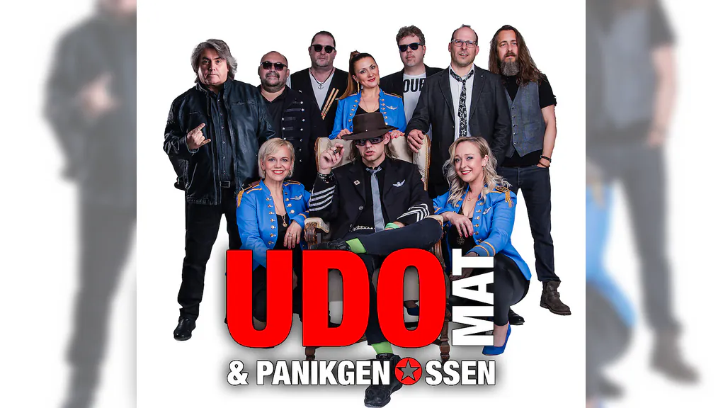 UDOMAT & die Panikgenossen - Deutschlands größte Udo Lindenberg Tribute Band