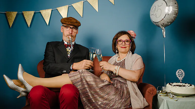 Ehejubel - die versilberte Hochzeit