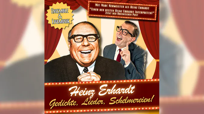 Heinz Erhardt - Gedichte, Lieder, Schelmereien! - Das ORIGINAL mit Marc Neumeister