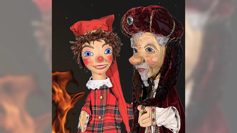 Kasper und der magische Mantel - Handpuppenspiel für Kinder ab vier Jahren