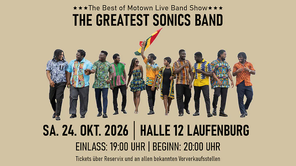 The Best of Motown Live Show 2026 - The Best of Motown Live Show in Laufenburg