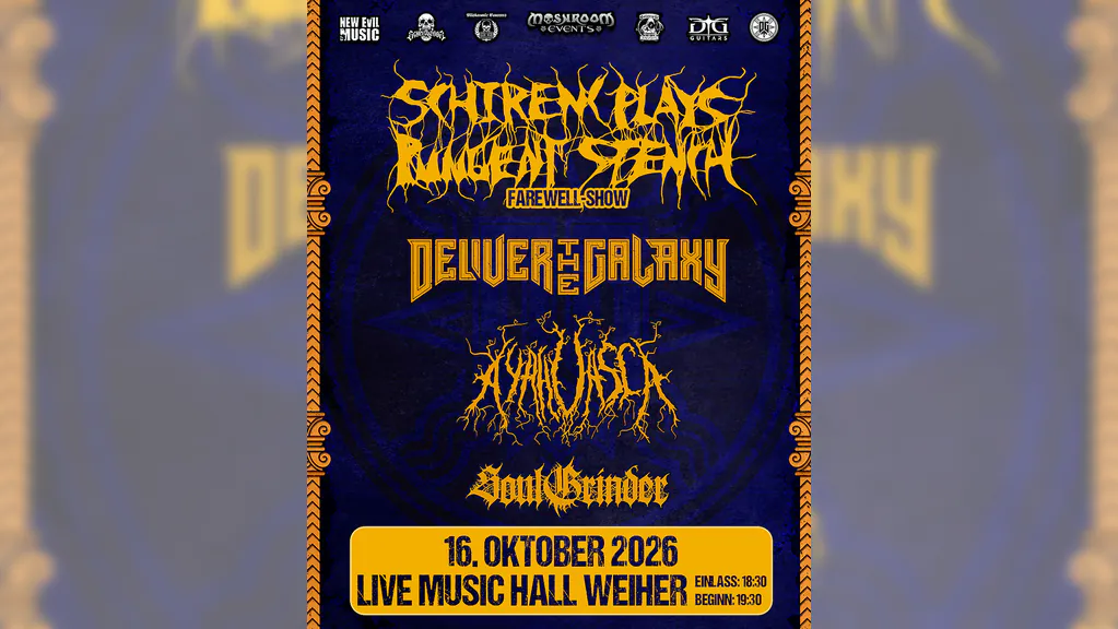 Schirenc Plays Pungent Stench - Farewell - Those Who Came From Heaven Tour 2026