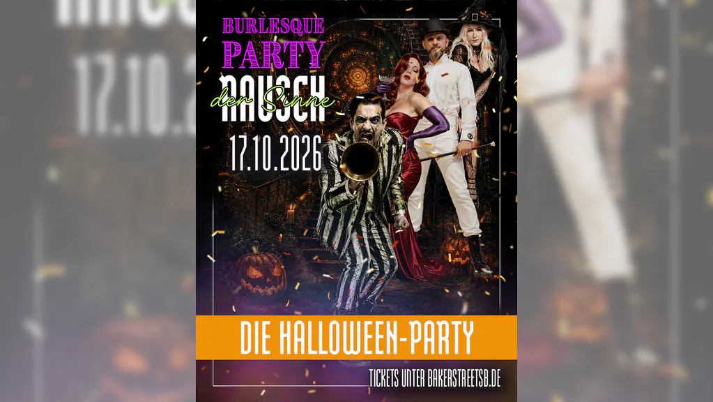 Burlesque Party „Rausch der Sinne“ - Halloween Special