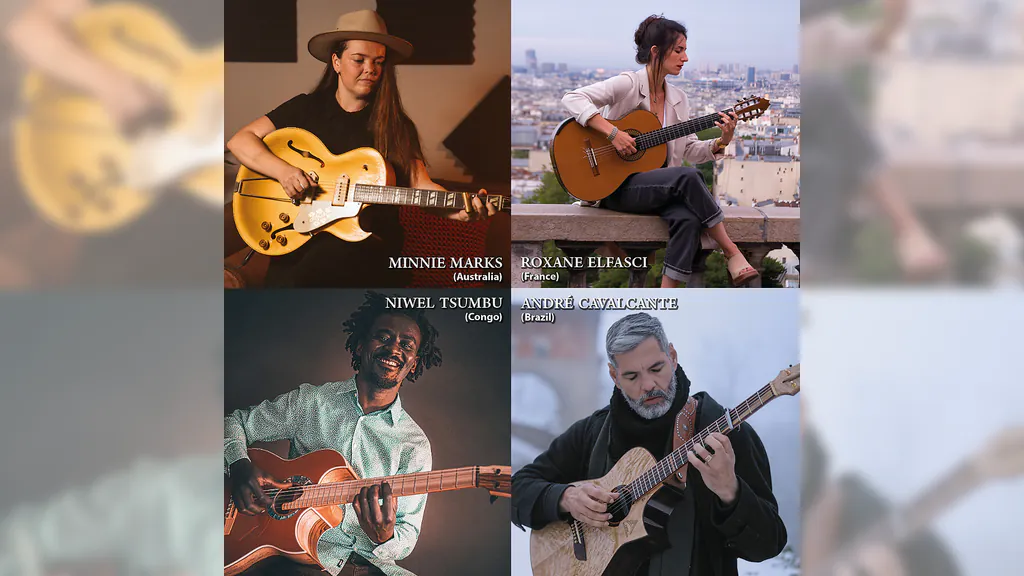 NACHT DER GITARREN 2026 - feat. Minnie Marks, Roxane Elfasci, Niwel Tsumbu, André Cavalcante