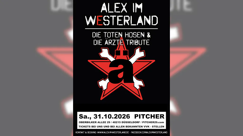ALEX IM WESTERLAND covern DIE ÄRZTE & DIE TOTEN HOSEN
