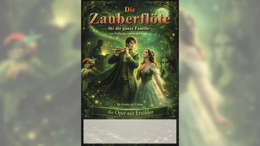 Zauberflöte - für die ganze Familie - mit Erzähler