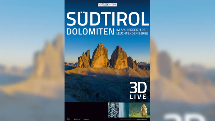 3-D-Show „Südtirol & Dolomiten“ - Live Reportage in 3D