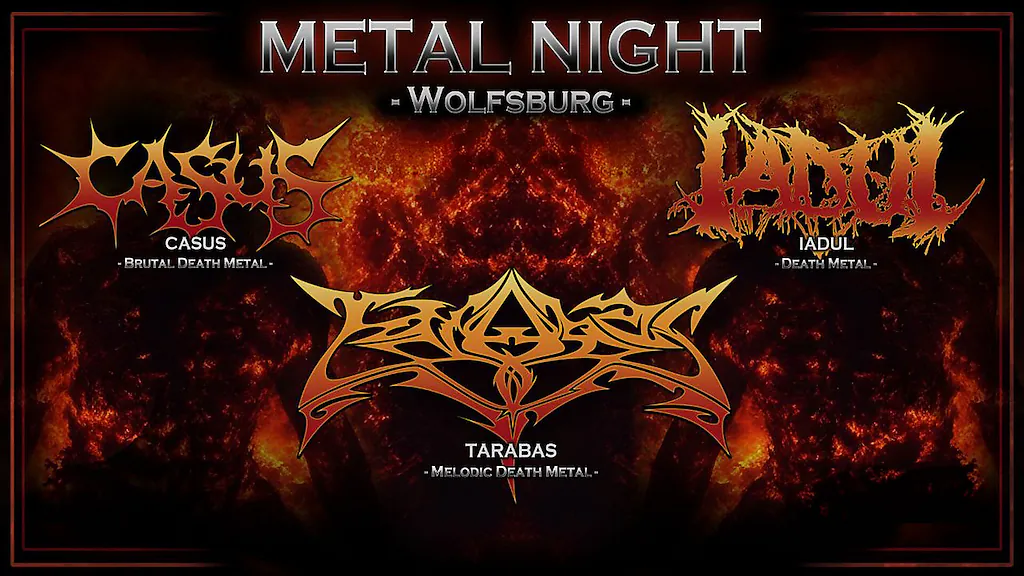 3x Death Metal - mit Tarabas // Iadul // Casus