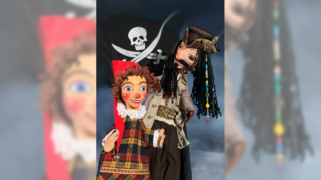 Kasper und der Pirat der sieben Meere - Handpuppenspiel für Kinder ab vier Jahren