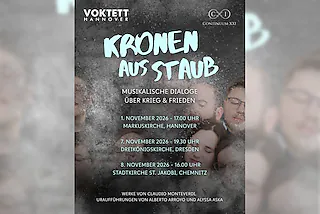 Kronen aus Staub - Musikalische Dialoge über Krieg und Frieden