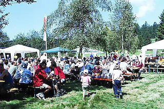Festplatz auf der Bergerhöhe in Todtnauberg