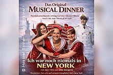 Musical Dinner "Ich war ... in New York" - 3-Gänge Menü & Aperitif