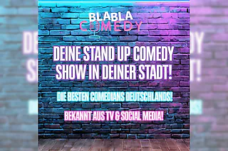 BlaBlaComedy Freiburg - Die besten Comedians Deutschlands - Bekannt aus TV und Social-Media