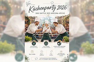 Küchenparty 2026 - Das Battle der Arcona-Köche