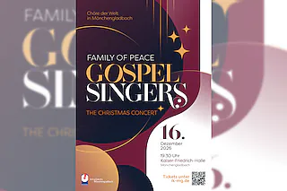Chöre der Welt in Mönchengladbach - Weihnachtskonzert mit den Family of Peace Gospel Singers
