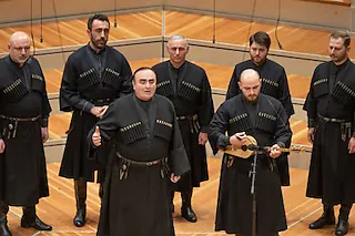 Georgische Stimmen zu Gast in der Thomaskirche Leipzig - Konzert zum 35. Jubiläum des adjarischen Staatschores Vokal Ensemble Batumi