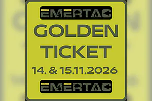 EMERTAC Experience Days Golden Ticket - ALLE WORKSHOPS INKLUDIERT