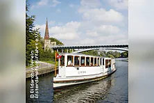 Alster-Kanalfahrt - Dampfschiff ST. GEORG