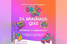 23. Brauhausquiz mit Siegerehrung und Preisverleihung
