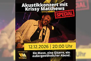 Akustikkonzert mit Krissy Matthews | Magdeburg | machwerk