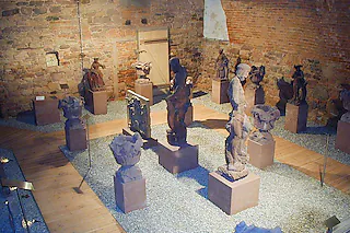 Lapidarium im Garten des Vinzentiushauses