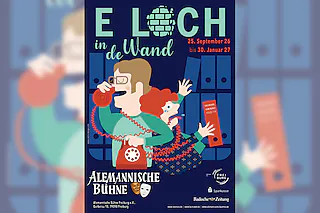 E Loch in de Wand
