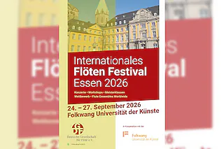 Internationales Flöten Festival - Essen 2026 - Tagesticket Donnerstag