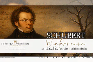 Weihnachtskonzert: „Schubert - Winterreise“