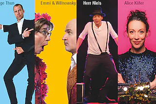 Comedy-Event - Mixed Show, moderiert von Helge Thun