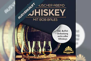 Musikalischer Whiskeyabend mit Bob Bales