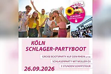 Schlager-Partyboot Köln