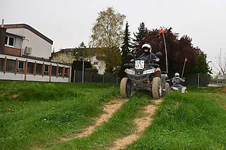Quad-Geschicklichkeitsparcours
