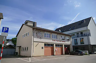 700 Jahre Buchholz Ortsrundgang, Feuerwehrgerätehaus [Sylvia Sredniawa]