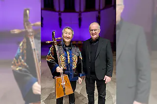 Kulturelles Oppenau 2026 / 2027 - Thomas Strauß & Enkhjargal Dandavaanchig - Pferdekopfgeige trifft Piano