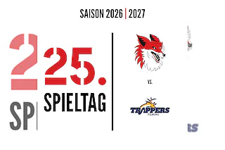 25. Spieltag: Füchse Duisburg - Tilburg Trappers