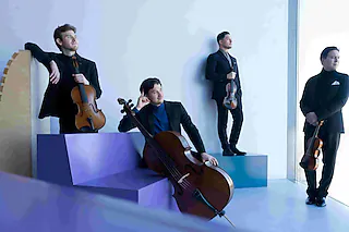 2. AboKonzert der Kunstfreunde Wiesloch e.V. - Schumann Quartett mit Fabian Müller, Klavier