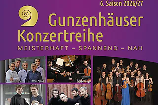 Das KonzertABO 2026/2027 - 6. Gunzenhäuser Konzertreihe