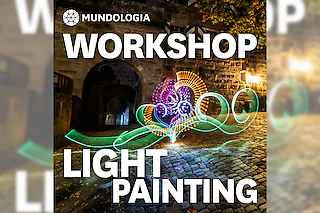 MUNDOLOGIA-Workshop: Lightpainting in Freiburg bei Nacht