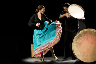 Bettina Castano & Murat Coskun - Flamenco und Rahmentrommel