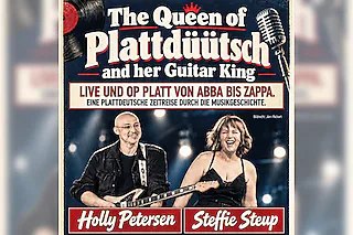 The Queen of plattdüütsch and her Guitar King