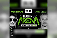 Technoarena mit Westbam & Thomas Lizzara