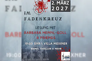 Krimilesung Barbara Hennl-Goll & Friends - Im Fadenkreuz: Krimis, Thriller & mehr