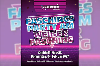 NARRNEUSIA Faschingsparty am Weiberfasching