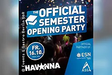 The Official Semester Opening Party