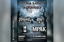 Nocturnal Blasphemy in Oberhausen - Blasphemic Black Metal Night in Helvete