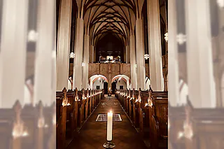 Orgelkonzert im Kerzenschein