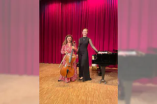 Kammerkonzert mit Cellistin Sanja Bozena Uhde und Pianistin Anastasiia Mordasova - Zwischen Tanz und Meditation